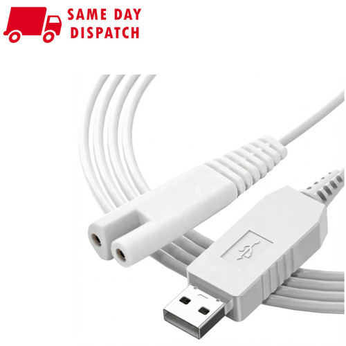 Water flosser charger cable - flosser, 1m